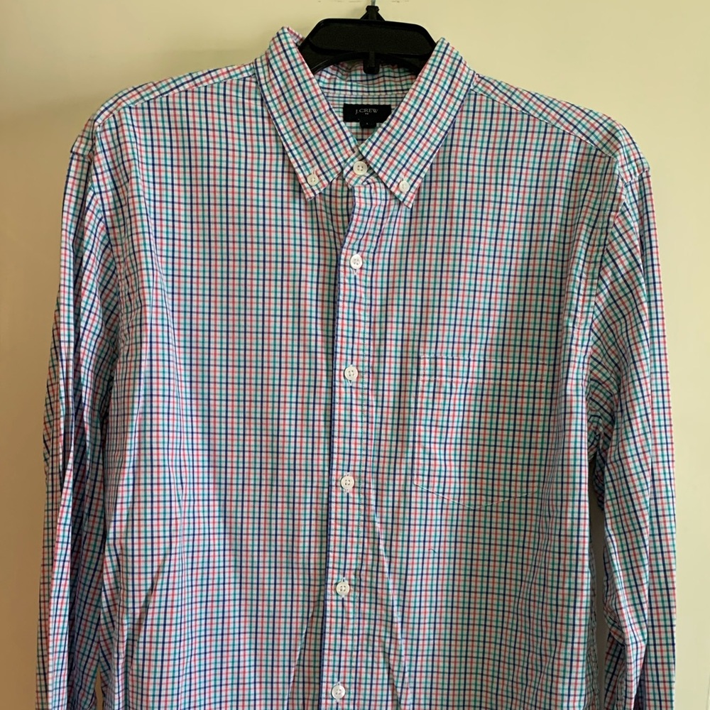 Lrg J Crew Multi Colored plaid casual long sleeve